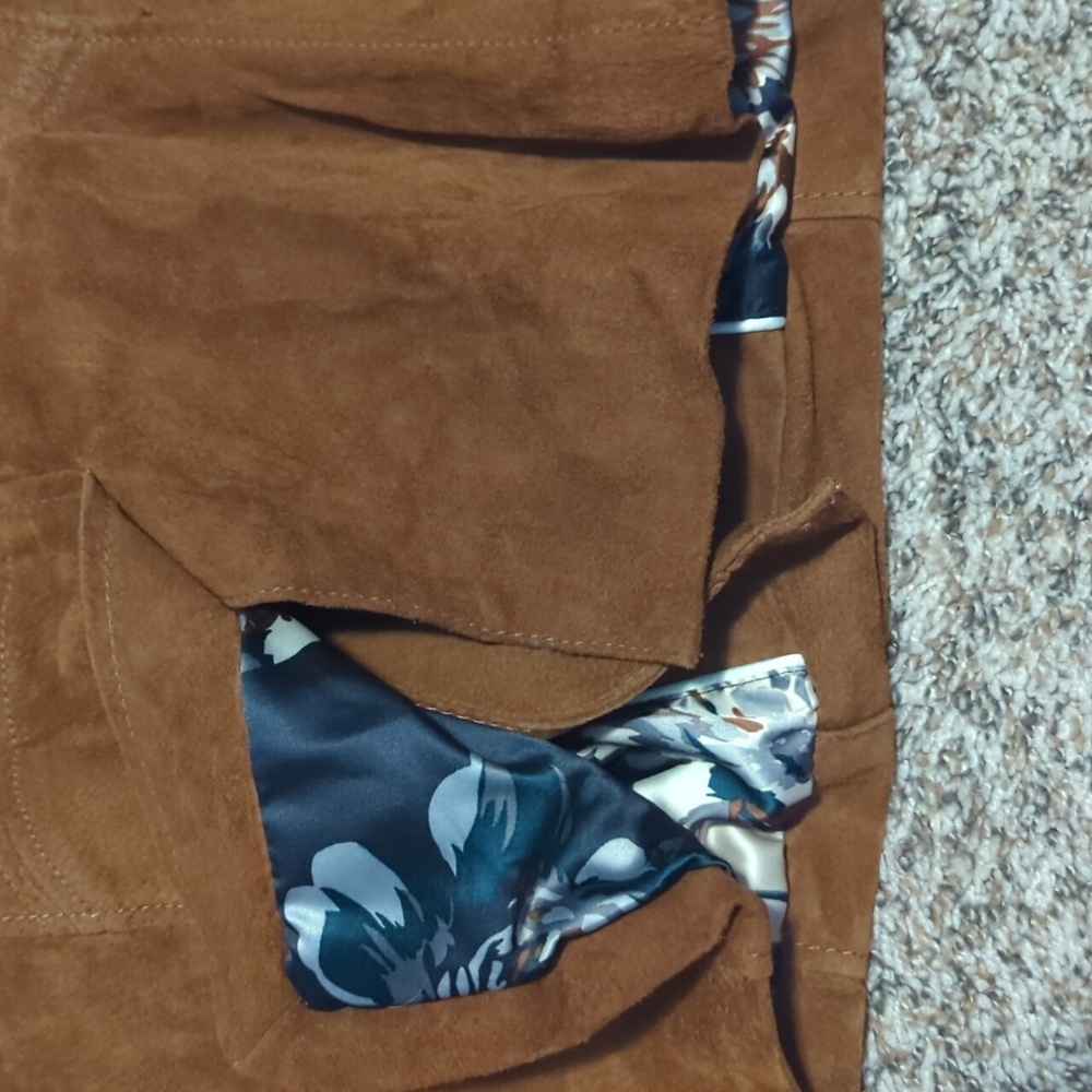 NWT Isaac Mizrahi Live Leather Jacket - Picture 4 of 5